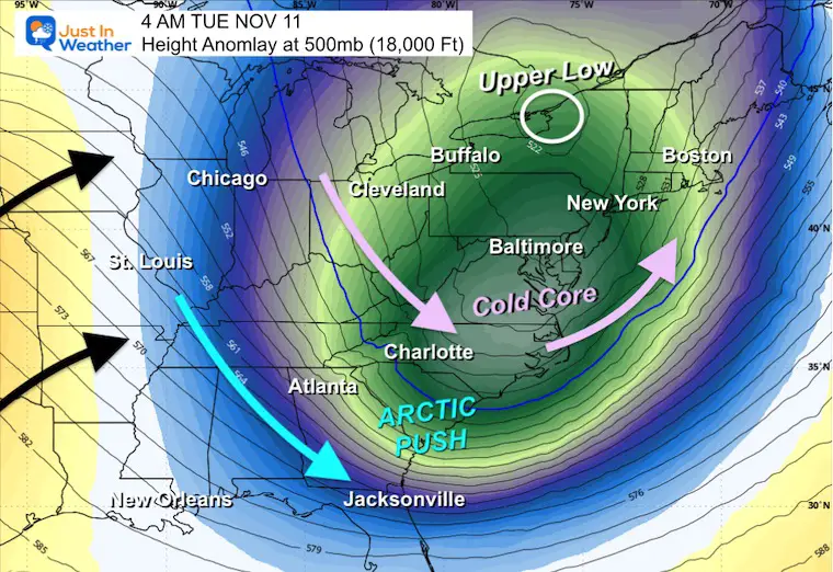 November 10 weather jet stream