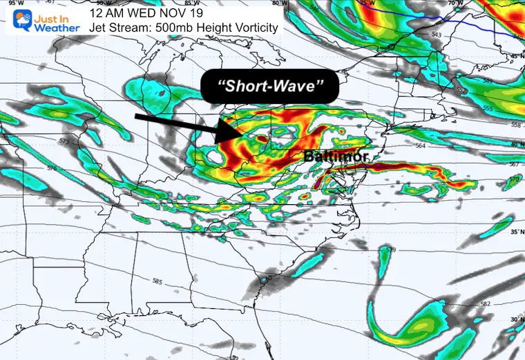 November 17 weather jet stream vorticity Wednesday