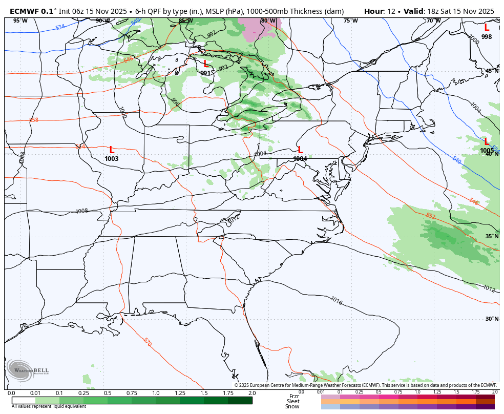 November 15 weather storm forecast weekend