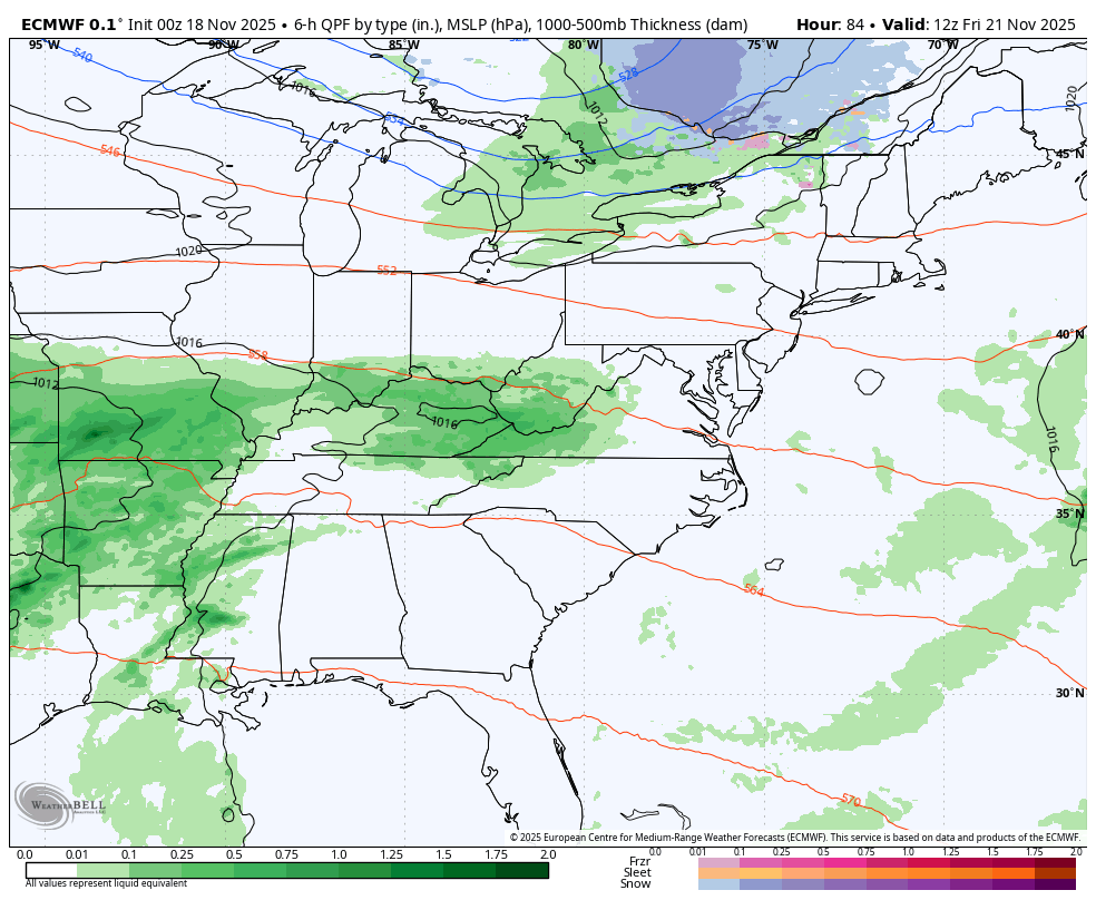 November 18 weather forecast rain weekend