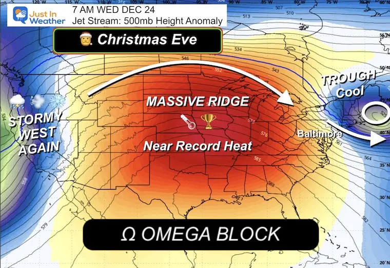 Decent 21 weather jet stream Christmas Eve