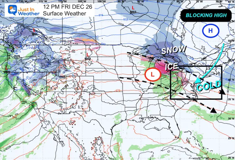 December 24 weather winter storm Friday