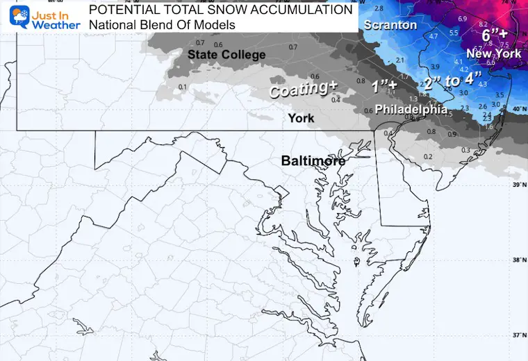 December 26 snow forecast