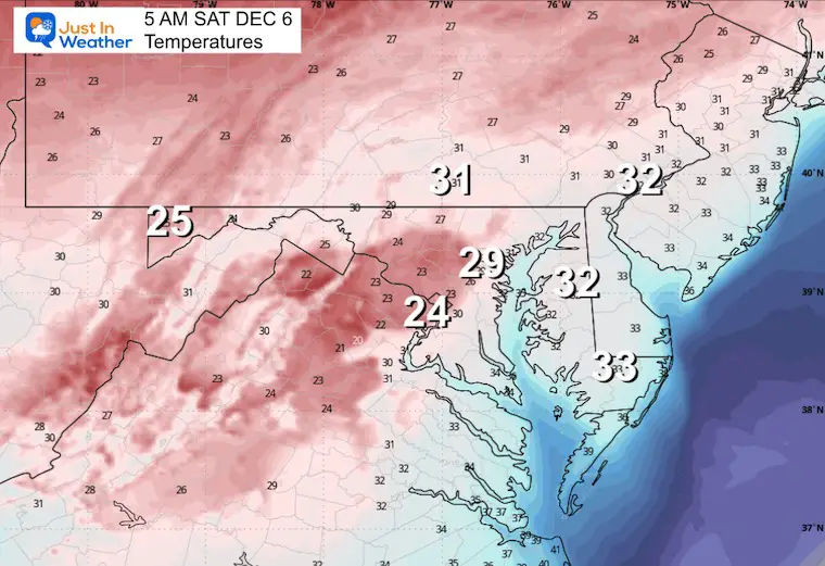 December 5 weather freezing rain radar forecast Saturday morning