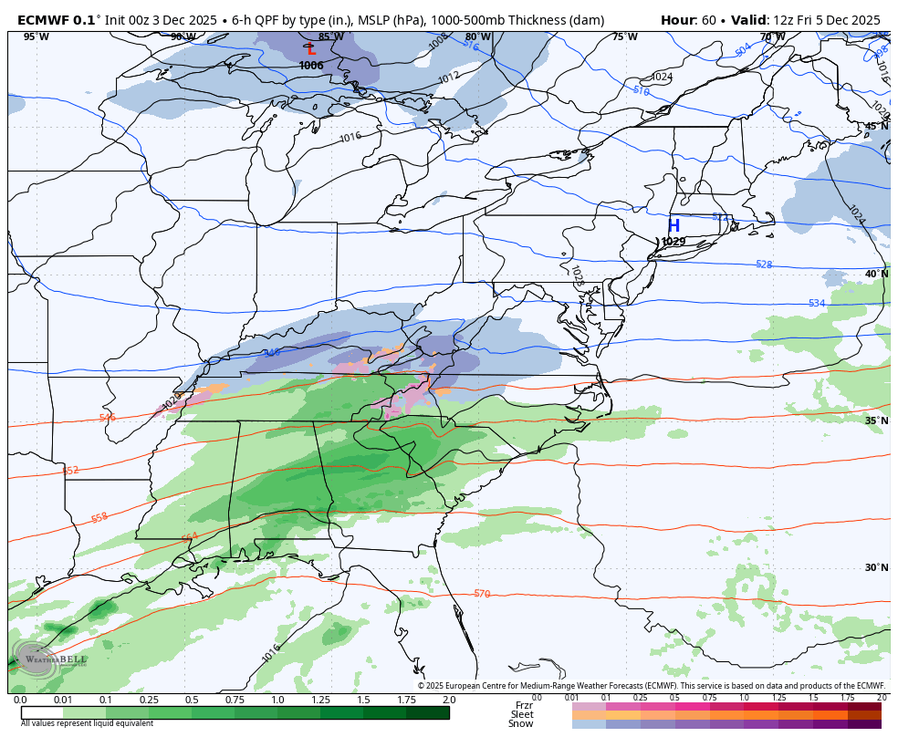 December 3 weather storm forecast snow