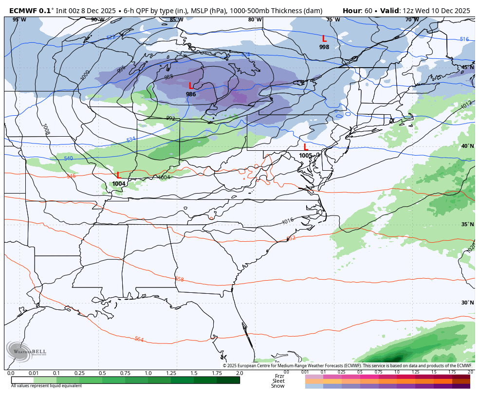 December 8 weather storm forecast