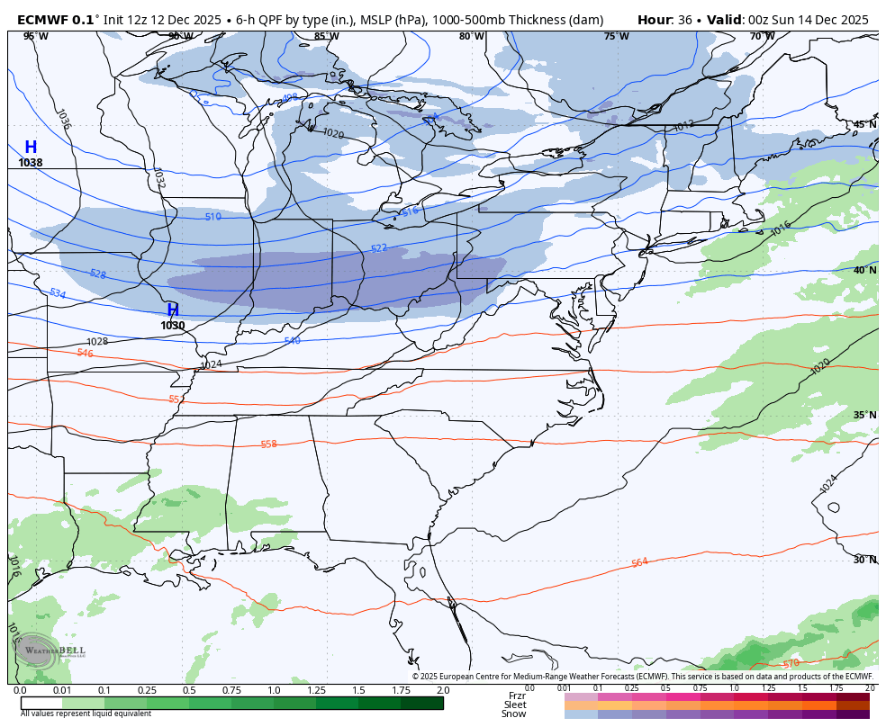 December 12 weather storm snow forecast Sunday