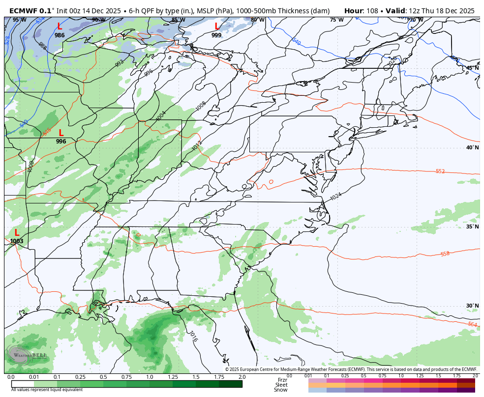 December 14 weather storm forecast