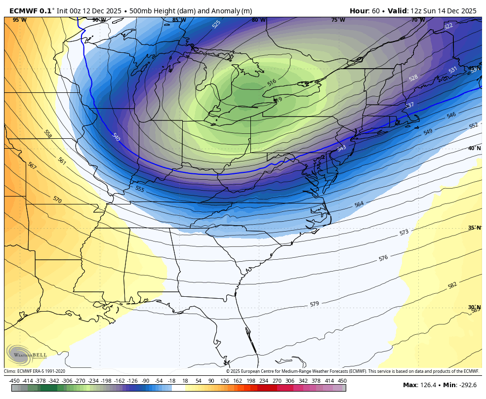 December 12 weather jet stream forecast