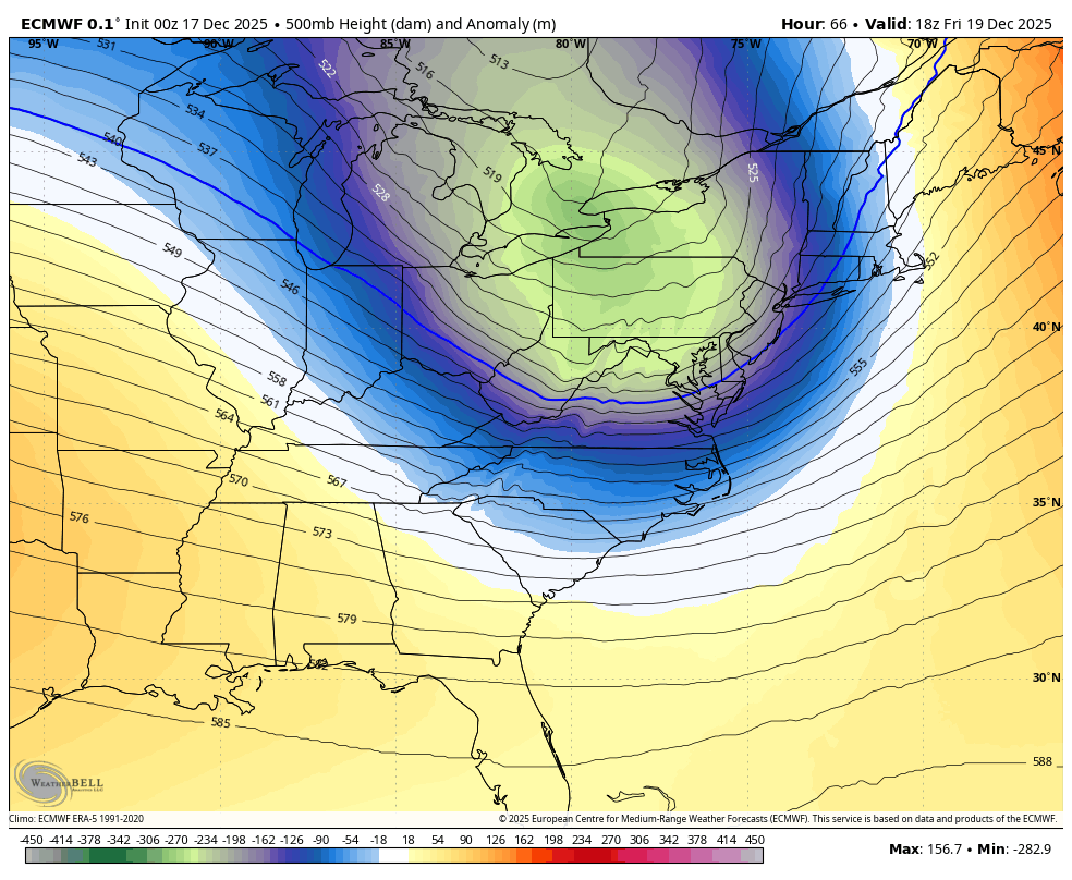 December 17 weather jet stream forecast