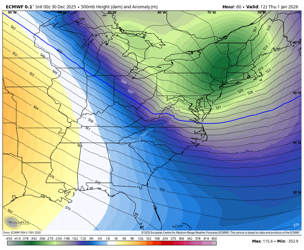 December 30 weather jet stream forecast
