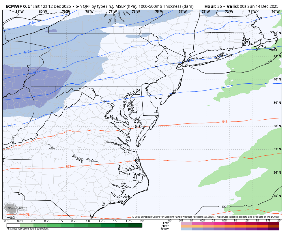 December 12 weather storm snow forecast Sunday morning