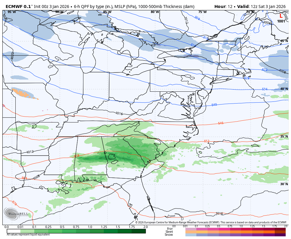 January 3 weather storm forecast