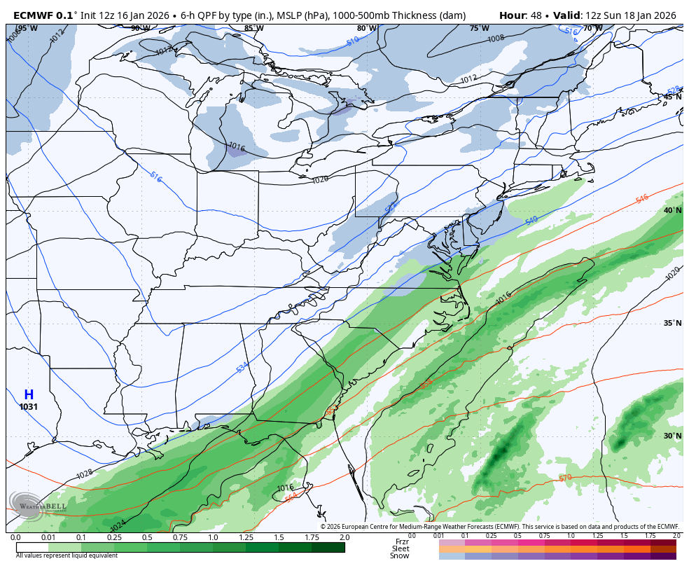 January 17 weather snow Sunday storm